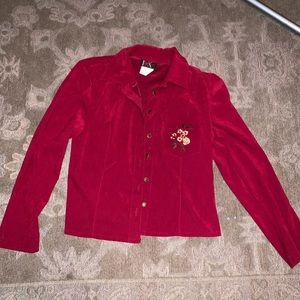 Cute red jacket